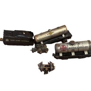 Ho-Scale 0-Gauge Lot Of Trains For Repair Sunoco Sante For New York Central